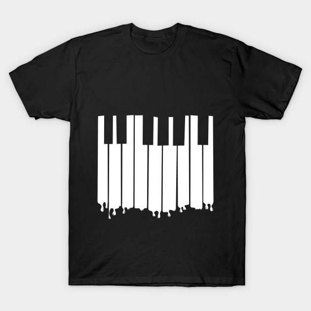 Dripping Keys T-Shirt by locartindia